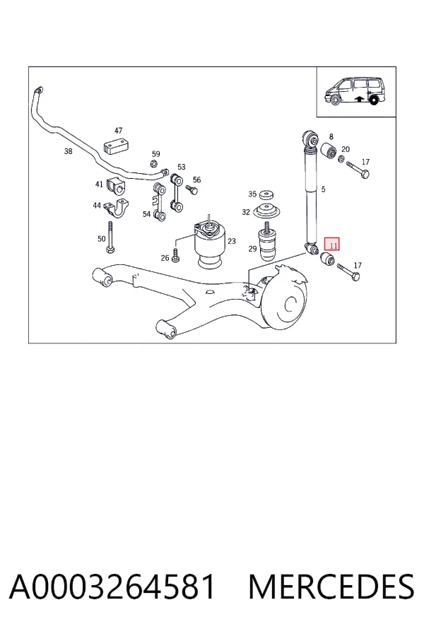  A0003264581 Mercedes