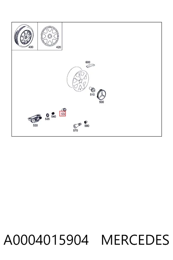  A0004015904 Mercedes