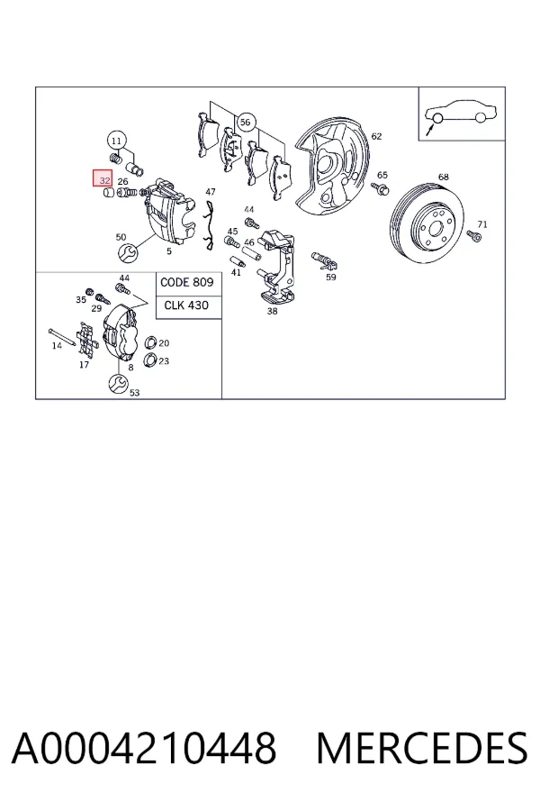  A0004210448 Mercedes