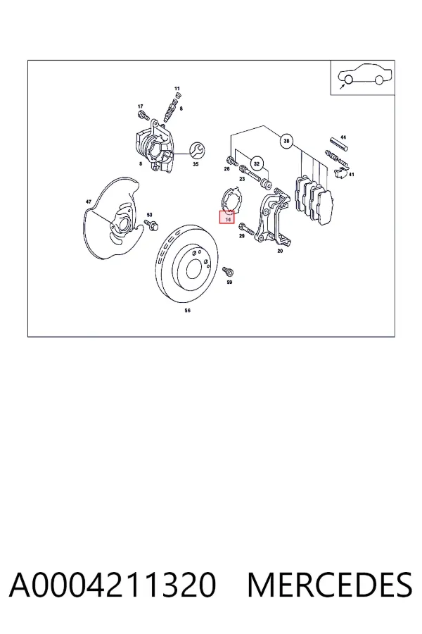  A0004211320 Mercedes