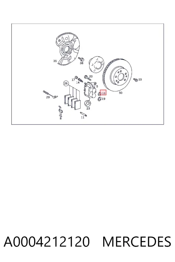  A0004212120 Mercedes