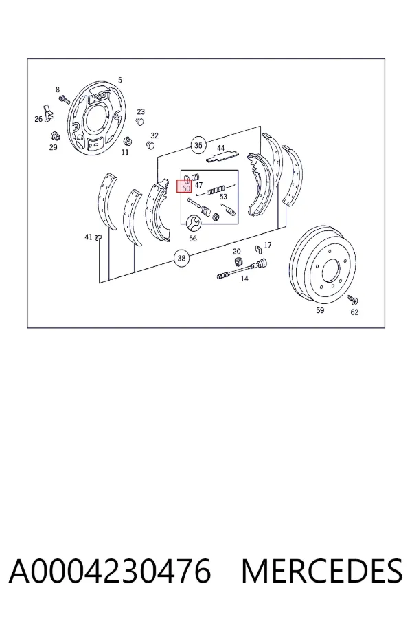  A0004230476 Mercedes