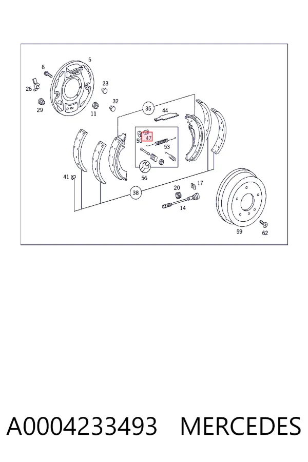  A0004233493 Mercedes