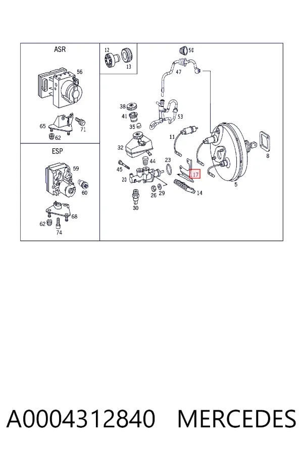  A0004312840 Mercedes