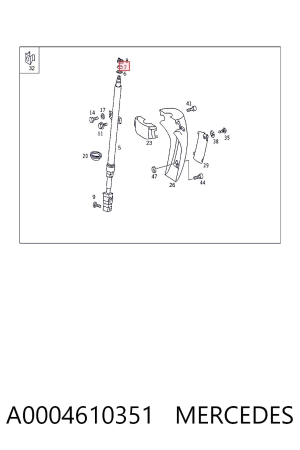  A0004610351 Mercedes