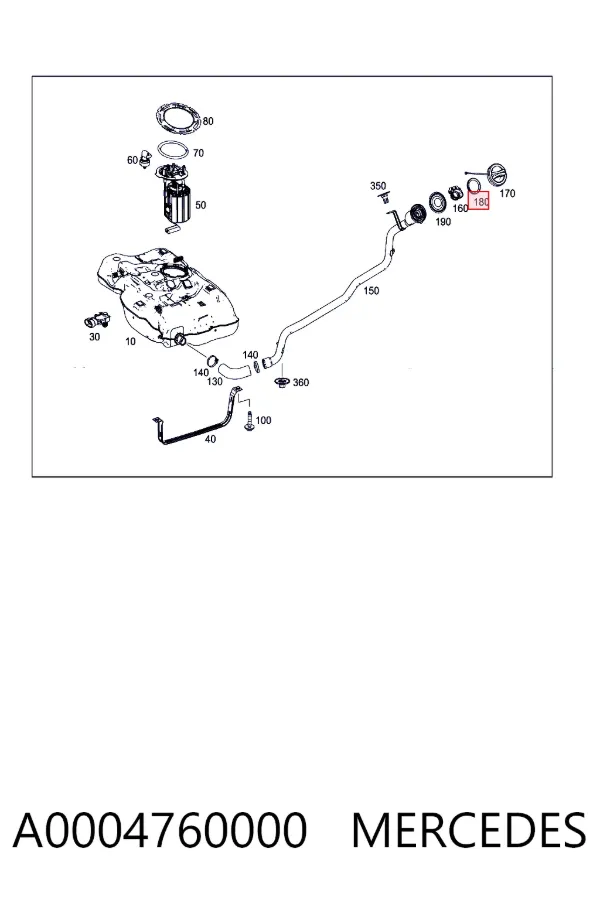  A0004760000 Mercedes