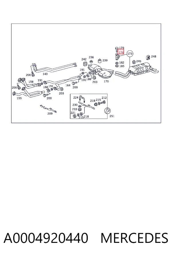  A0004920440 Mercedes