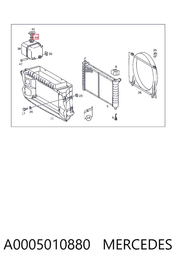  A0005010880 Mercedes