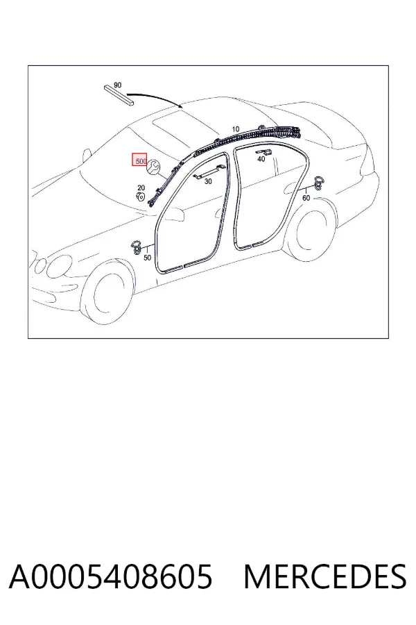  A0005408605 Mercedes
