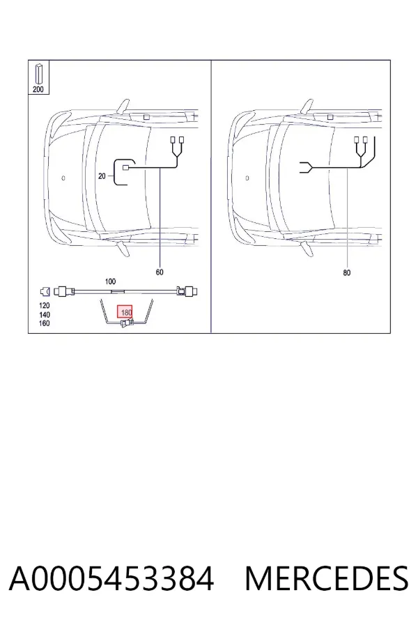  A0005453384 Mercedes