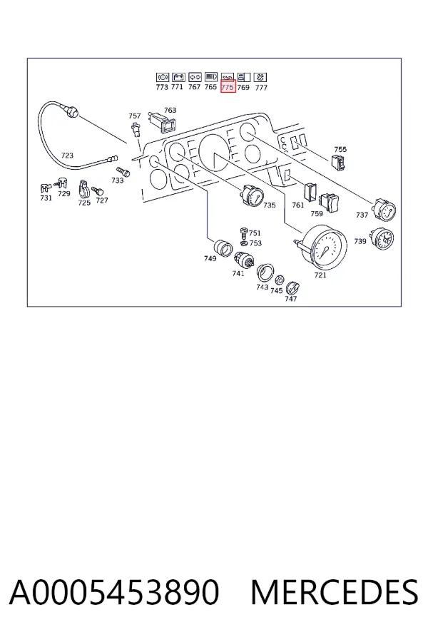  A0005453890 Mercedes