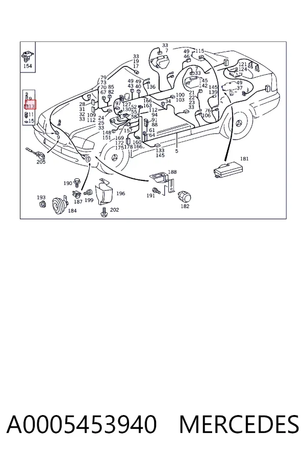  A0005453940 Mercedes