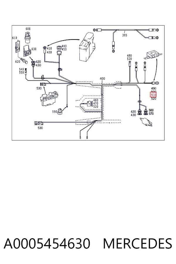  A0005454630 Mercedes