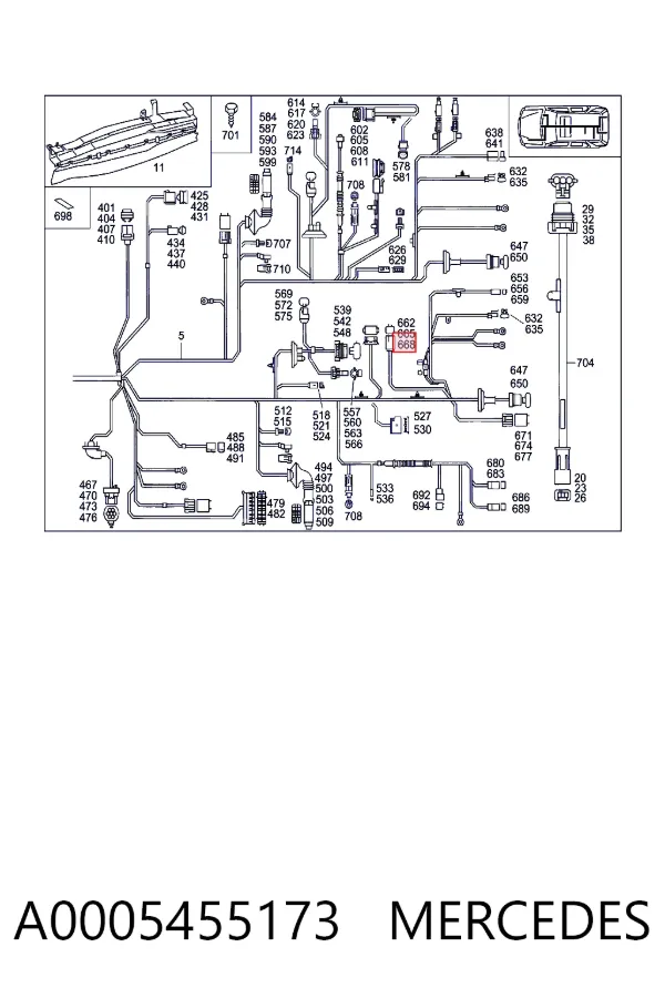  A0005455173 Mercedes