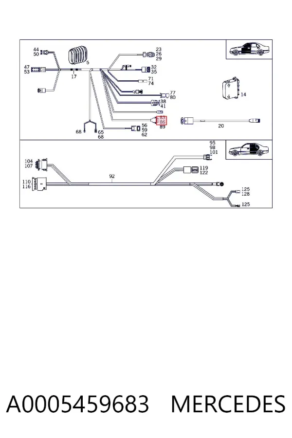  A0005459683 Mercedes