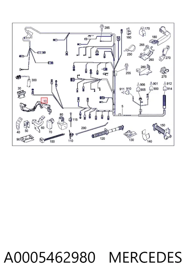  A0005462980 Mercedes