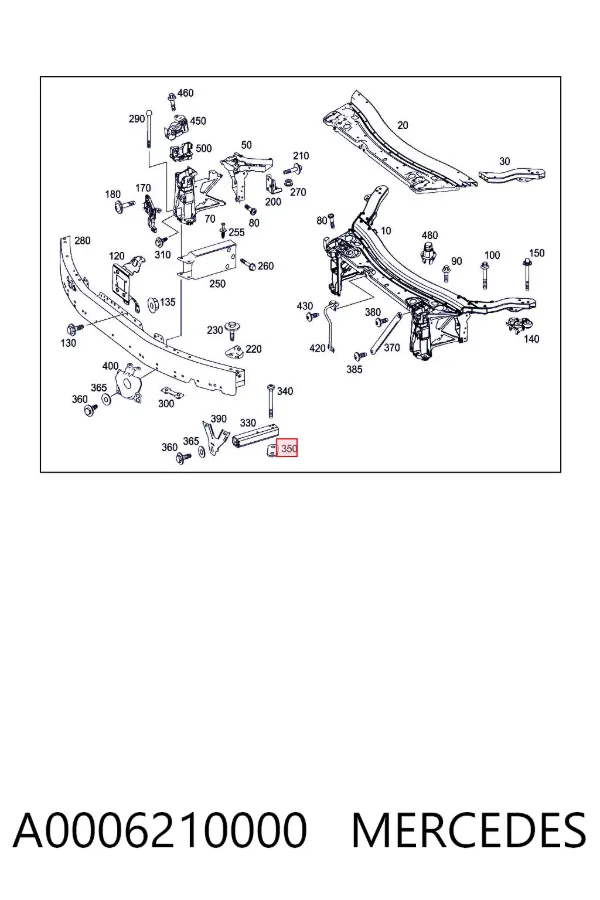  A0006210000 Mercedes