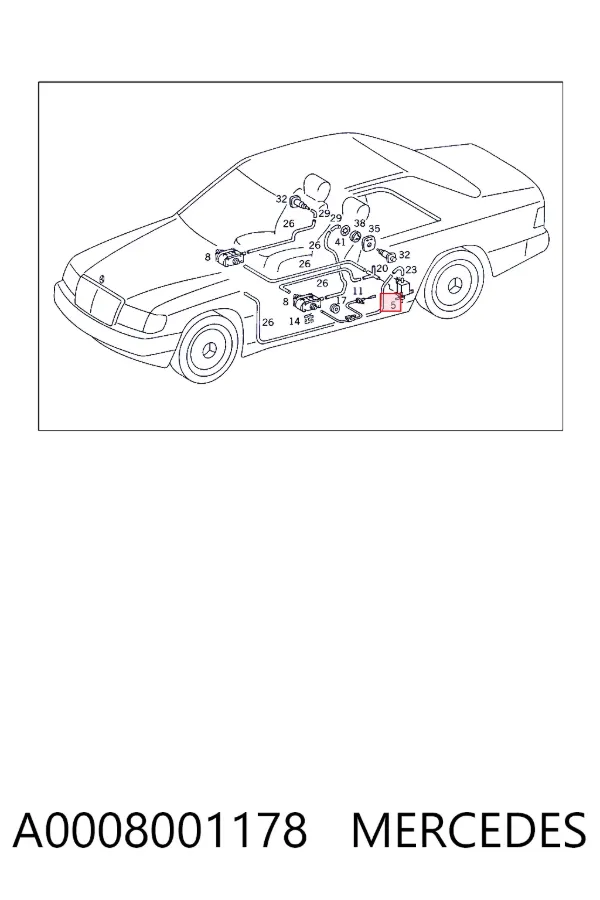  A0008001178 Mercedes