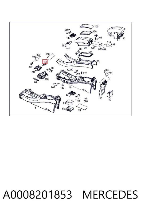  A0008201853 Mercedes