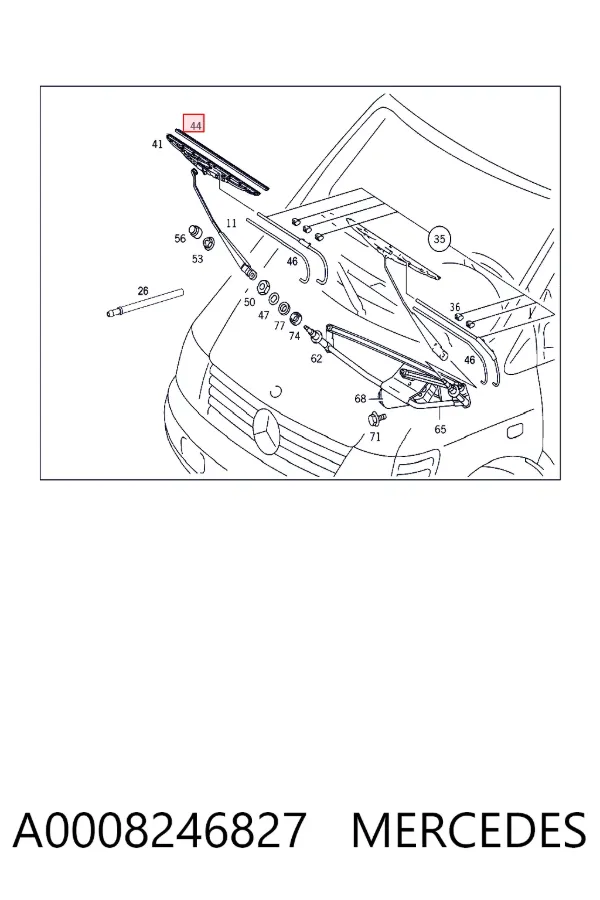  A0008246827 Mercedes