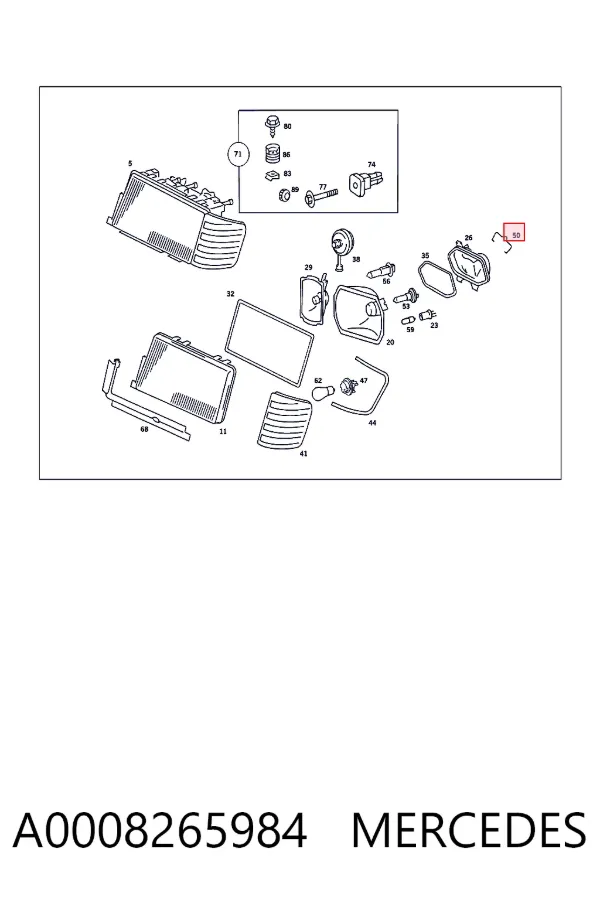  A0008265984 Mercedes