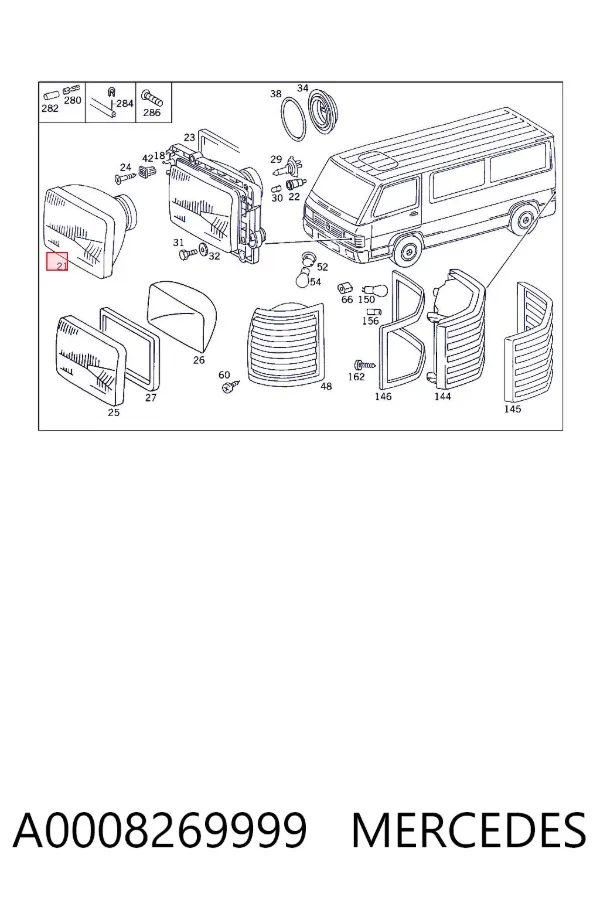  A0008269999 Mercedes