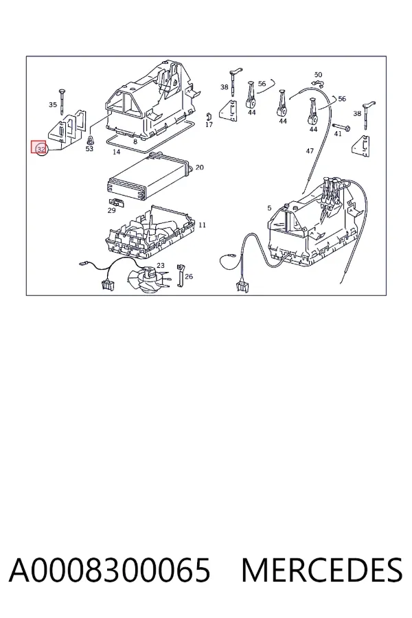  A0008300065 Mercedes
