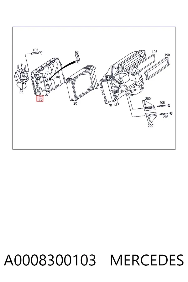  A0008300103 Mercedes