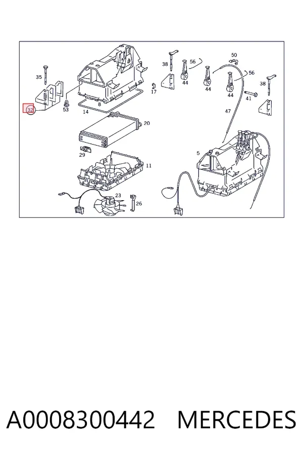  A0008300442 Mercedes