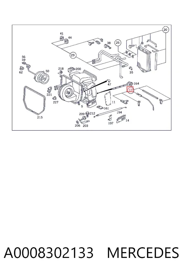 A0008302133 Mercedes