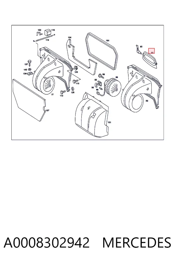  A0008302942 Mercedes
