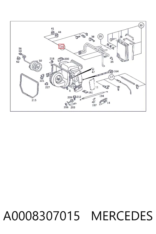  A0008307015 Mercedes
