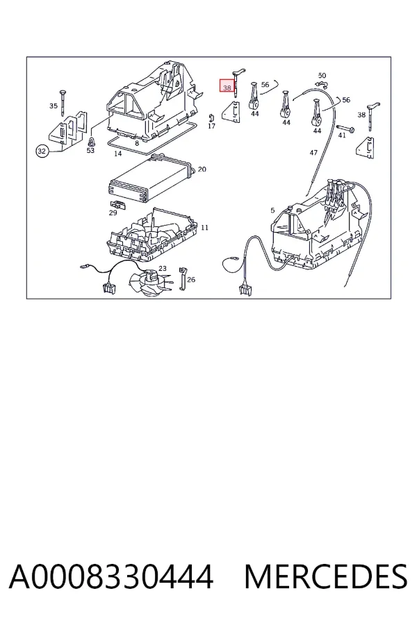 A0008330444 Mercedes