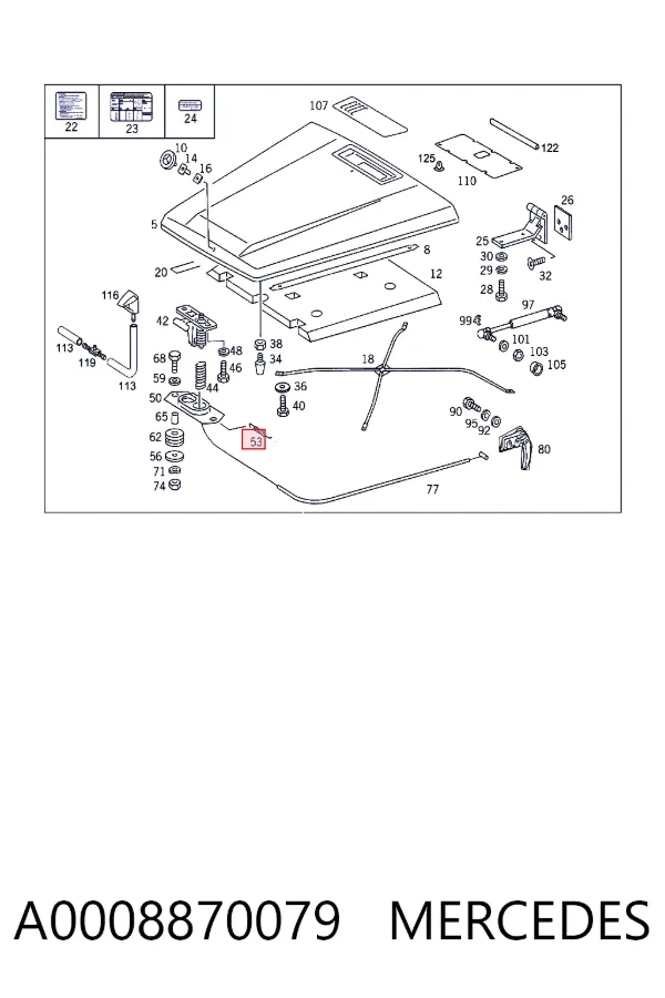  A0008870079 Mercedes