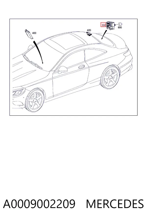  A0009002209 Mercedes