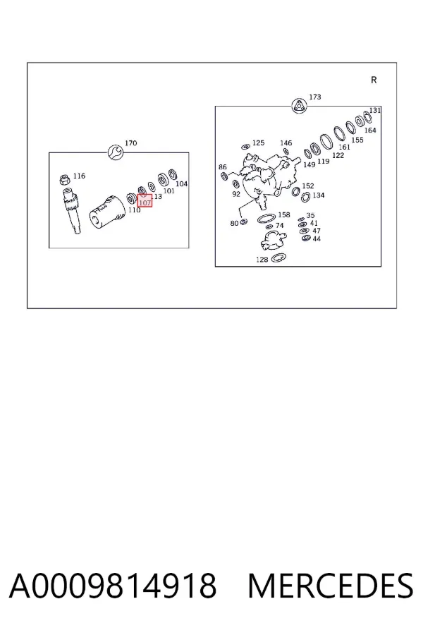  A0009814918 Mercedes