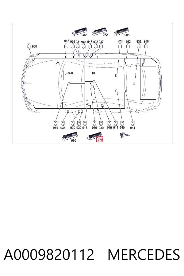  A0009820112 Mercedes