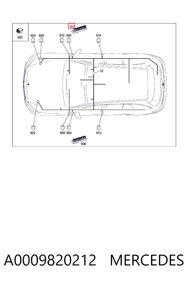  A0009820212 Mercedes