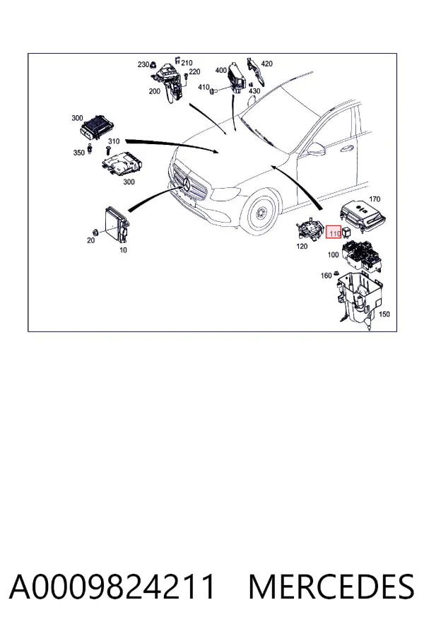  A0009824211 Mercedes