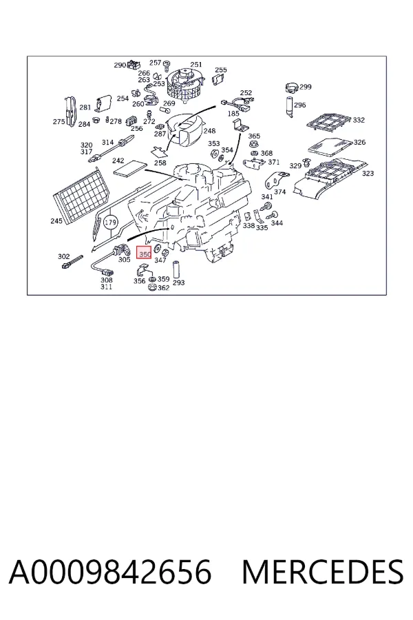  A0009842656 Mercedes