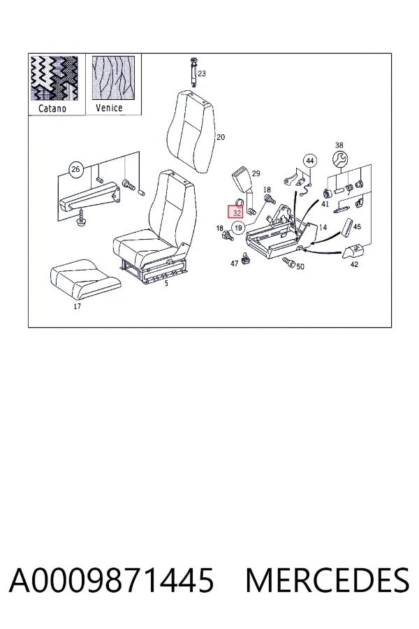  A0009871445 Mercedes