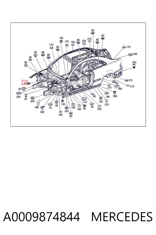 Tampa de tanque de fluido para lavador A0009874844 Mercedes