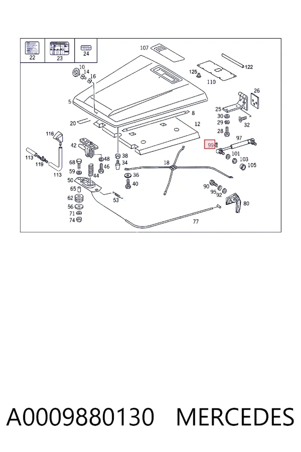  A0009880130 Mercedes