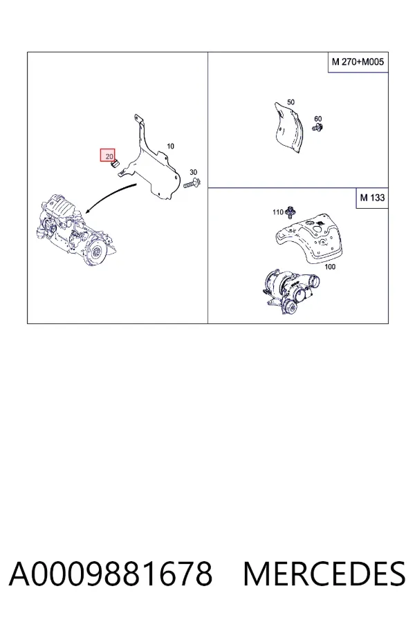  A0009881678 Mercedes