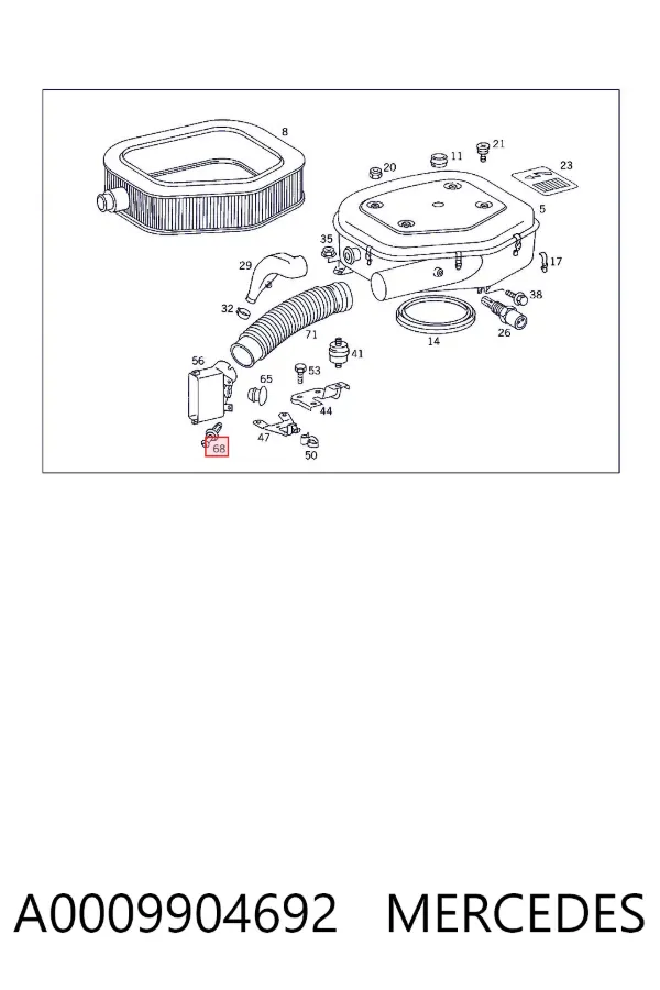  A0009904692 Mercedes