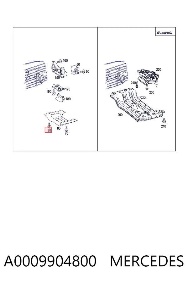  A0009904800 Mercedes