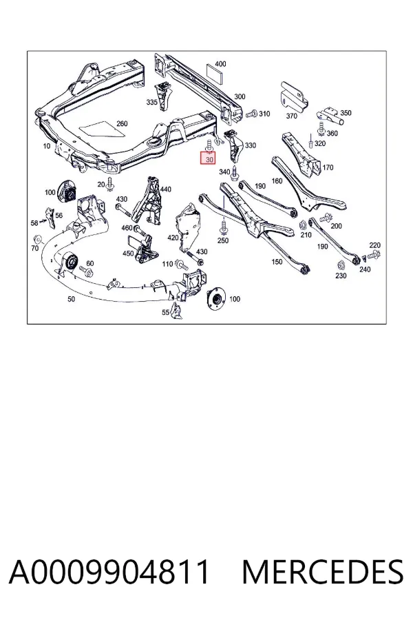  A0009904811 Mercedes
