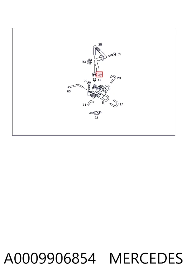  A0009906854 Mercedes