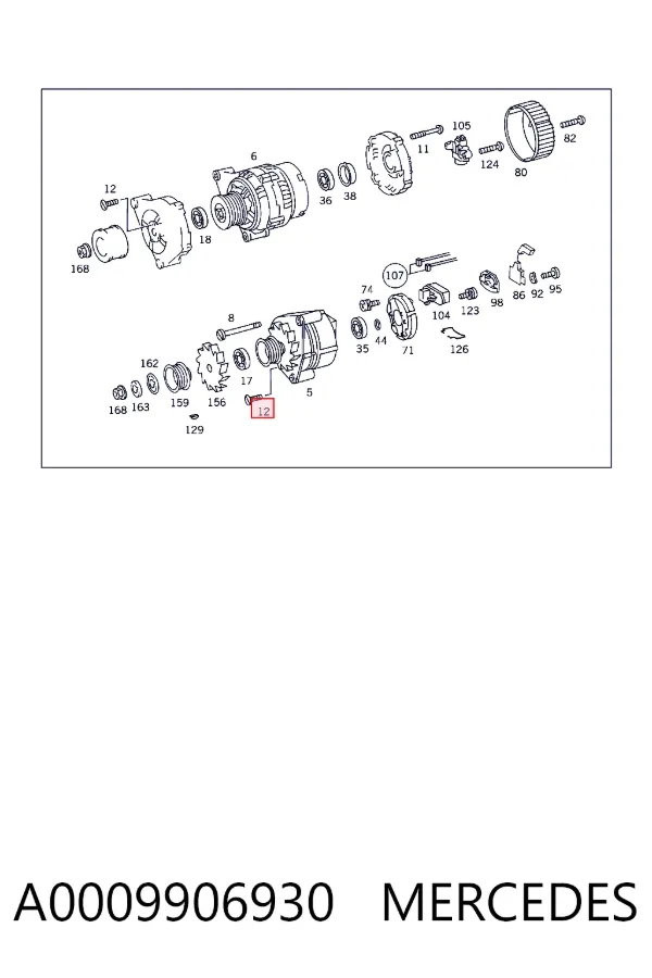  A0009906930 Mercedes