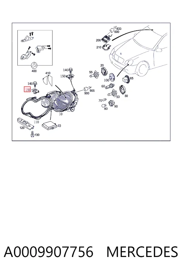  A0009907756 Mercedes